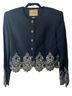 Double D Ranch 100% Rayon Black Jacket Size M - photo 1