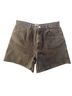 Zara Black Denim Shorts Size 14 - photo 1