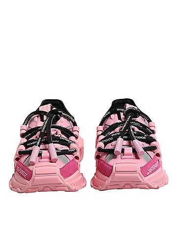 Dolce & Gabbana Pink Low Top Space Women Sneakers Women's Shoes (view 2)