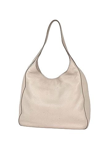 Prada Prada PRADA Logo Shoulder Bag Leather Beige 1BC013 Women's (view 1)