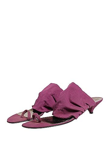 Dolce & Gabbana Violet Heels Sandals Women's Shoes (view 1)