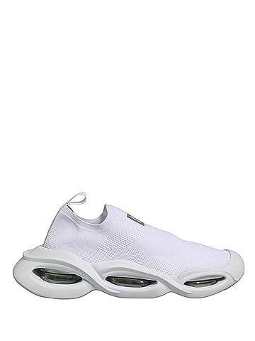 Dolce & Gabbana White Slip On Wave Low Top Sneakers Women's Shoes (view 1)
