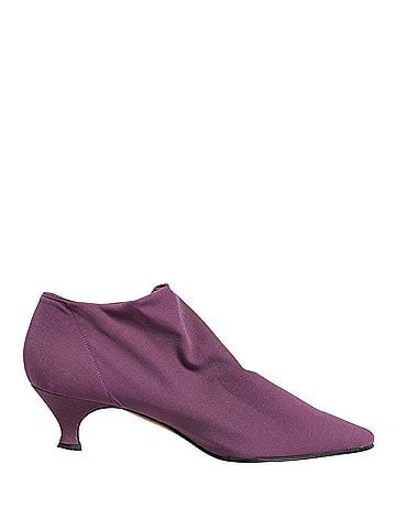 Dolce & Gabbana Women's Purple Suede Ankle Boots Women's Shoes (view 1)