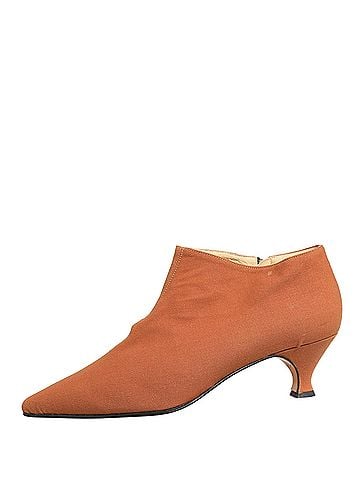 Dolce & Gabbana Brown Suede Ankle Boots Women's Shoes (view 1)