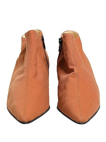Dolce & Gabbana Brown Suede Ankle Boots Women's Shoes (view 2)
