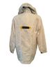 Basic Editions White Yellow Blue Raincoat Size L - photo 2