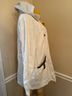 Basic Editions White Yellow Blue Raincoat Size L - photo 4