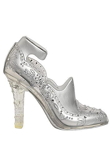Dolce & Gabbana CINDERELLA Floral Crystal Heels Women's Clear (view 1)