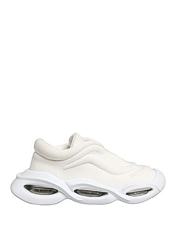 Dolce & Gabbana White Slip On Wave LowTop Sneakers Women's Shoes (view 1)