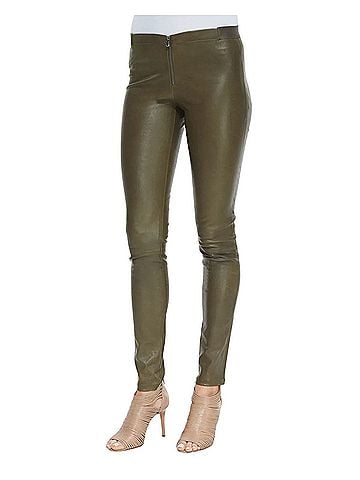 Alice + Olivia Leather Pants (view 1)