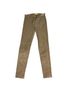 Alice + Olivia 100% Lambskin Solid Green Leather Pants Size 2 - photo 4