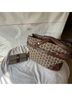 Michael Kors Print Brown Ivory Leather Satchel One size - photo 3