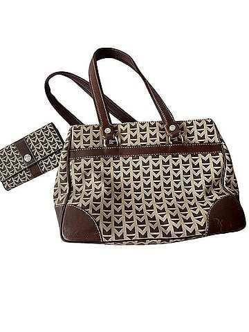 Michael Kors Vintage Satchel Leather Satchel (view 1)