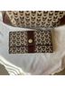 Michael Kors Print Brown Ivory Leather Satchel One size - photo 5