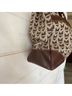 Michael Kors Print Brown Ivory Leather Satchel One size - photo 10