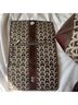 Michael Kors Print Brown Ivory Leather Satchel One size - photo 6