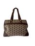 Michael Kors Print Brown Ivory Leather Satchel One size - photo 2