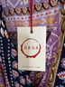 Raga 100% Viscose Print Blue Pink Yellow Black Romper Size L - photo 5