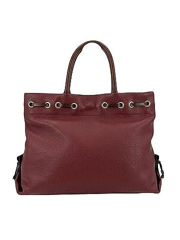Dooney & Bourke Pebble Grain Leather Drawstring Bag Leather Tote (view 2)