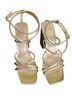 Rebecca Minkoff Gold Heels Size 9 1/2 - photo 1