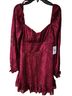 B. Smart Floral Burgundy Long Sleeve Blouse Size 4X - photo 1