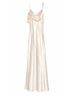 Reformation 100% Silk White Ivory Cocktail Dress Size 10 - photo 3