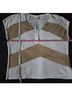 Chico's Chevron-herringbone White Gold Pullover Sweater Size S - photo 4