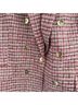 Bar III Tweed Pink White Blazer Size XXL - photo 2