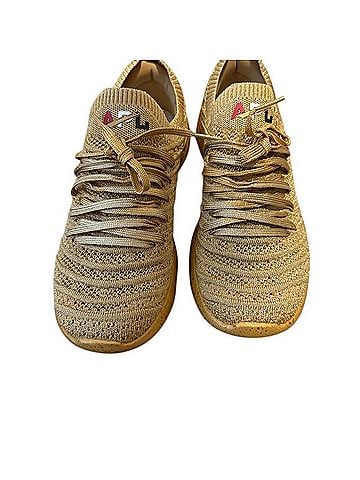 APL Metallic Gold Knit Sneakers Sneakers (view 1)