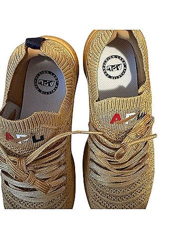 APL Metallic Gold Knit Sneakers Sneakers (view 2)