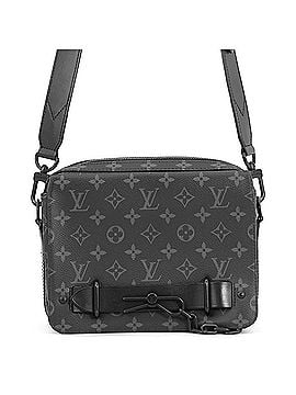 Louis Vuitton Louis Vuitton Shoulder Bag Monogram Eclipse Steamer M45585 Black Handbag LOUIS VUITTON (view 1)