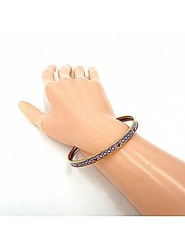 Hermès Hermes Bangle for Women, Enamel Bracelet, Pink with Gold Hardware, Approx. 11.8g (view 2)