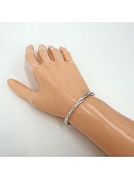 Hermès Hermes Bracelet for Men and Women, Hercules 19, Vintage Jewelry Accessory, MM, Sterling Silver 925, Approx. 8.0g (view 2)
