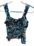 Ally B Floral Multi Color Sleeveless Blouse Size L - photo 1