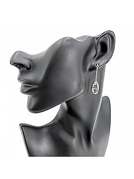 Hermès Hermes Earrings for Women, Chaine d'Ancre Farandole MM, Accessory Jewelry, HERMES, Sterling Silver 925, Approx. 7.0g (view 2)