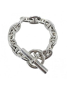 Hermès Hermes Chaine d'Ancre MM Bracelet for Men, 14 links, Sterling Silver 925, Approx. 53.8g (view 1)