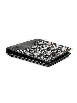 Christian Dior Christian Dior Bi-fold Wallet Saddle Jacquard 2ADBC306YKS Men's Black WALLET (view 2)