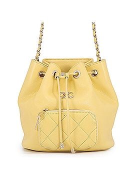 Chanel Chanel Chain Shoulder Bag, Matelassé, Coco Mark, Caviar Leather, CHANEL Handbag, Women's (view 1)