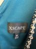 Xscape Teal Cocktail Dress Size 8 (petite) - photo 4