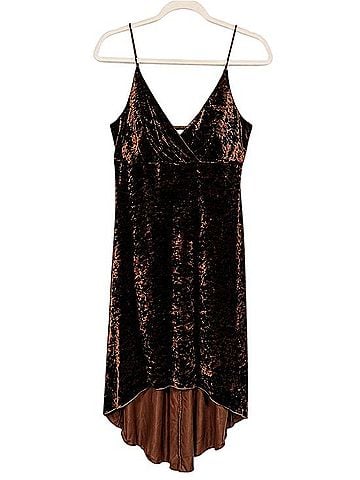 City Triangles Boho, 90s Revival, Indie Sleeze, Earthy Romantic Cocktail Dress (view 1)