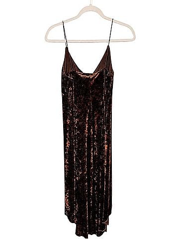 City Triangles Boho, 90s Revival, Indie Sleeze, Earthy Romantic Cocktail Dress (view 2)