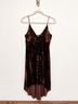 City Triangles 90% Polyester 10% Spandex 100% Polyester Brown Cocktail Dress Size L - photo 4
