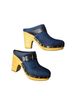 Veronica Beard Blue Heels Size 7 1/2 - photo 1