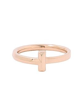Tiffany & Co. Tiffany &amp; Co. T One Narrow Ring 67797388 18KPG Pink Gold Approx. 1 (view 1)