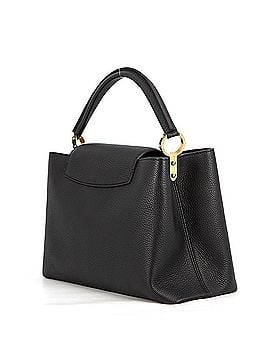 Louis Vuitton Louis Vuitton Capucines MM handbag, Taurillon leather, M48864, LOUIS VUITTON, black, women's VUITTON (view 2)
