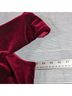 Xscape Solid Burgundy Cocktail Dress Size 22 - photo 8