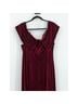 Xscape Solid Burgundy Cocktail Dress Size 22 - photo 6