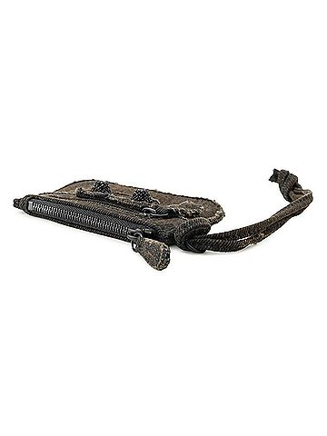 Balenciaga Balenciaga wallet/coin case Lucagol denim rhinestone 776769 BALENCIAGA coin purse black wallet WALLET (view 2)