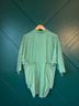 Easel 100% Cotton Checkered-gingham Green Button-Down Shirt Size L - photo 4
