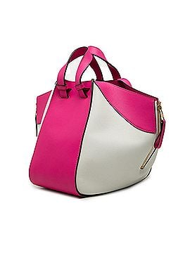 Loewe Loewe Anagram Hammock Small Shoulder Bag, 2-Way Handbag, Pink and White Leather, Women's LOEWE (view 2)